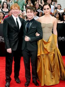 Rupert Grint, Daniel Radcliffe, Emma Watson