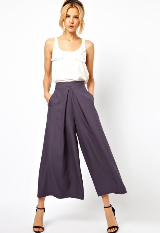 Noua tendinta: pantalonii evazati