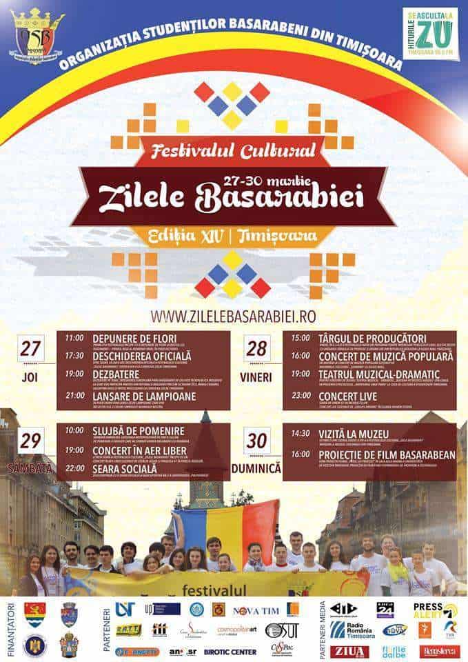 Festivalul ”Zilele Basarabiei” la Timișoara