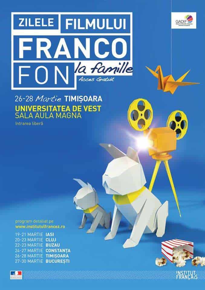 Zilele Filmului Francofon la Timișoara
