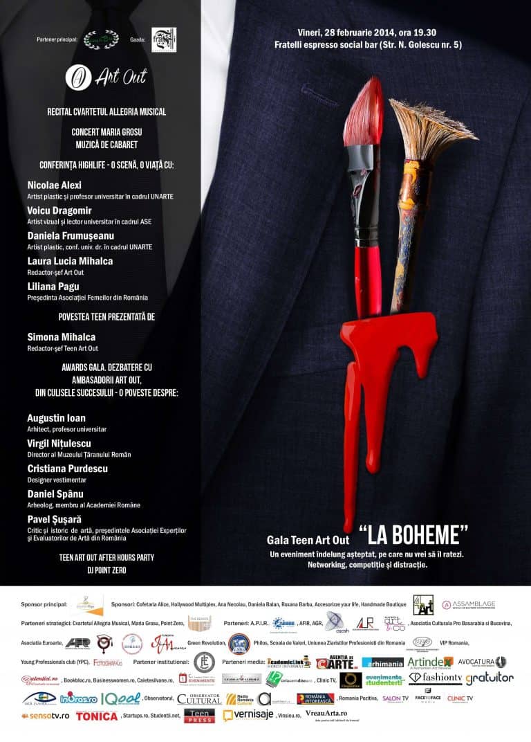 Gala Teen Art Out „LA BOHEME”
