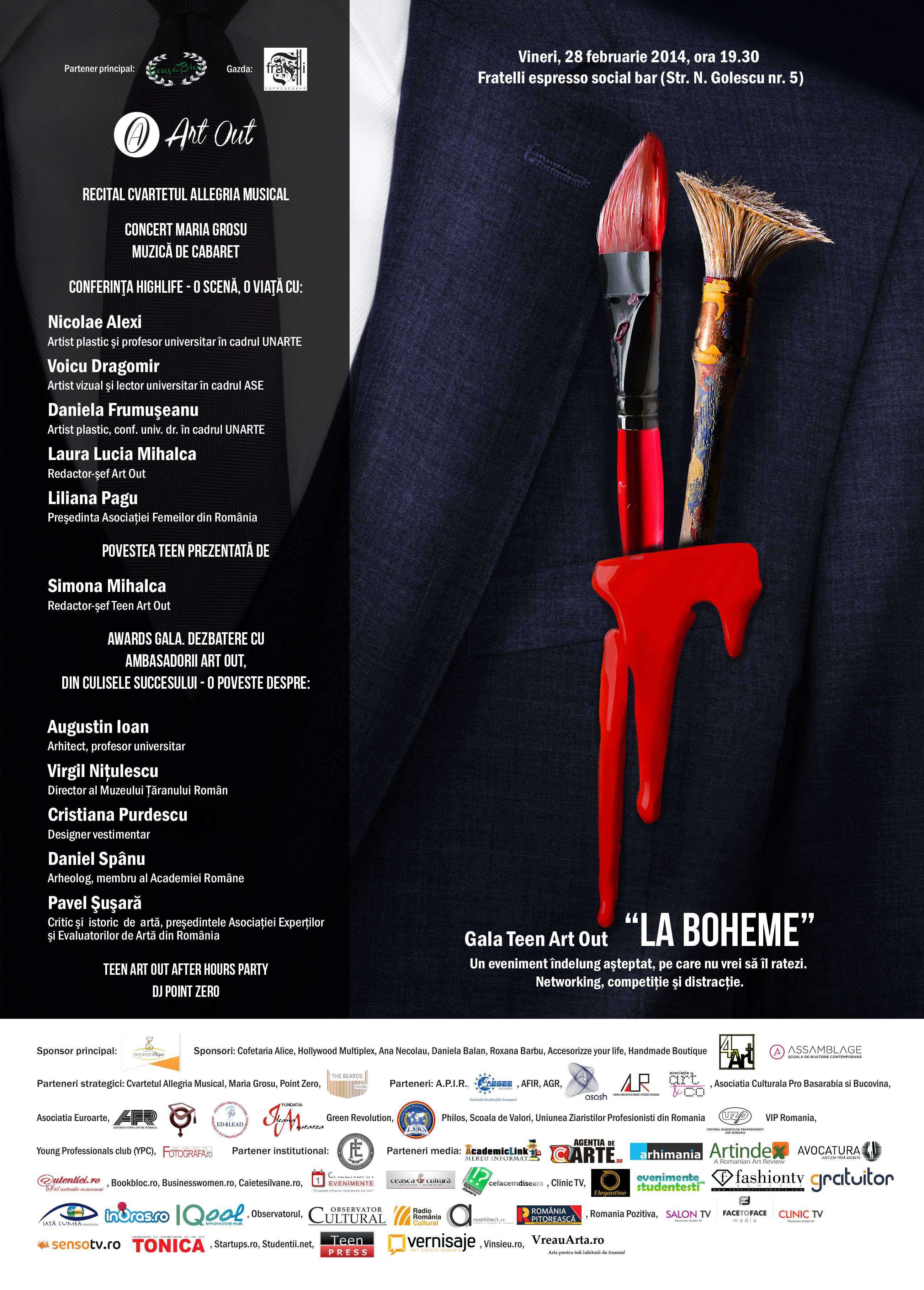 Gala Teen Art Out „LA BOHEME”