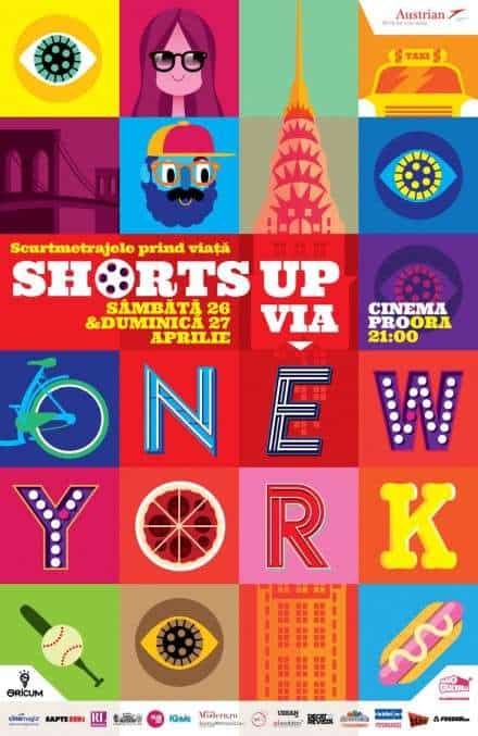 ShortsUP via New York, în aprilie la CinemaPro