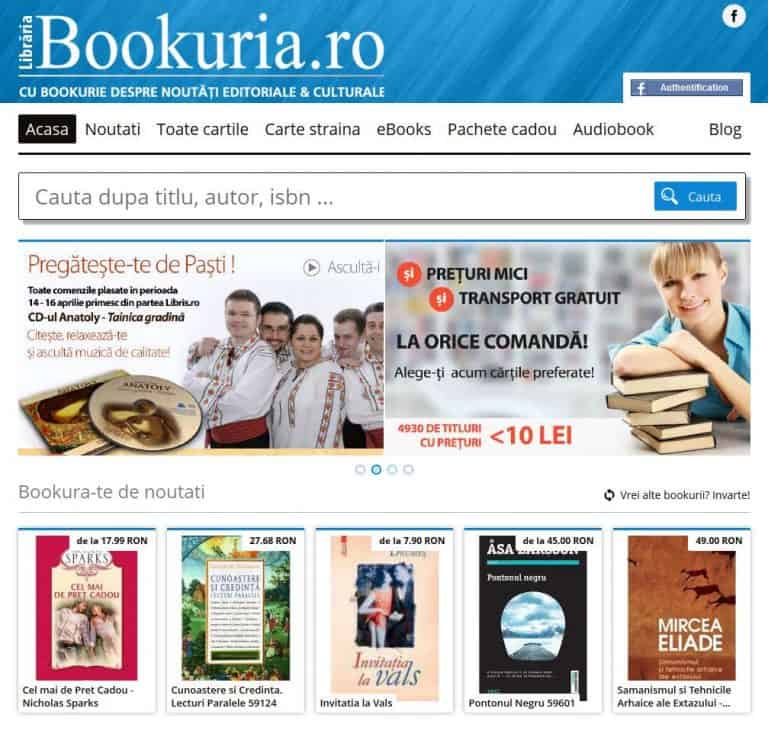 Bookuria.ro – instrument util de recomandari carti online