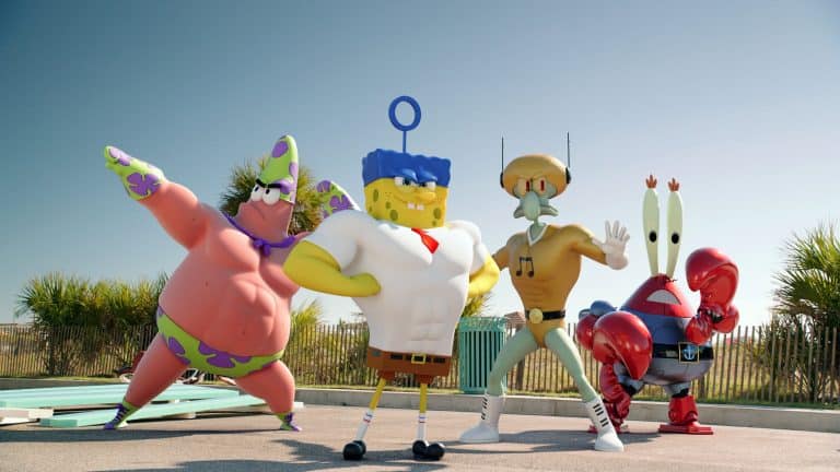 SpongeBob aventuri pe uscat 3D recenzie