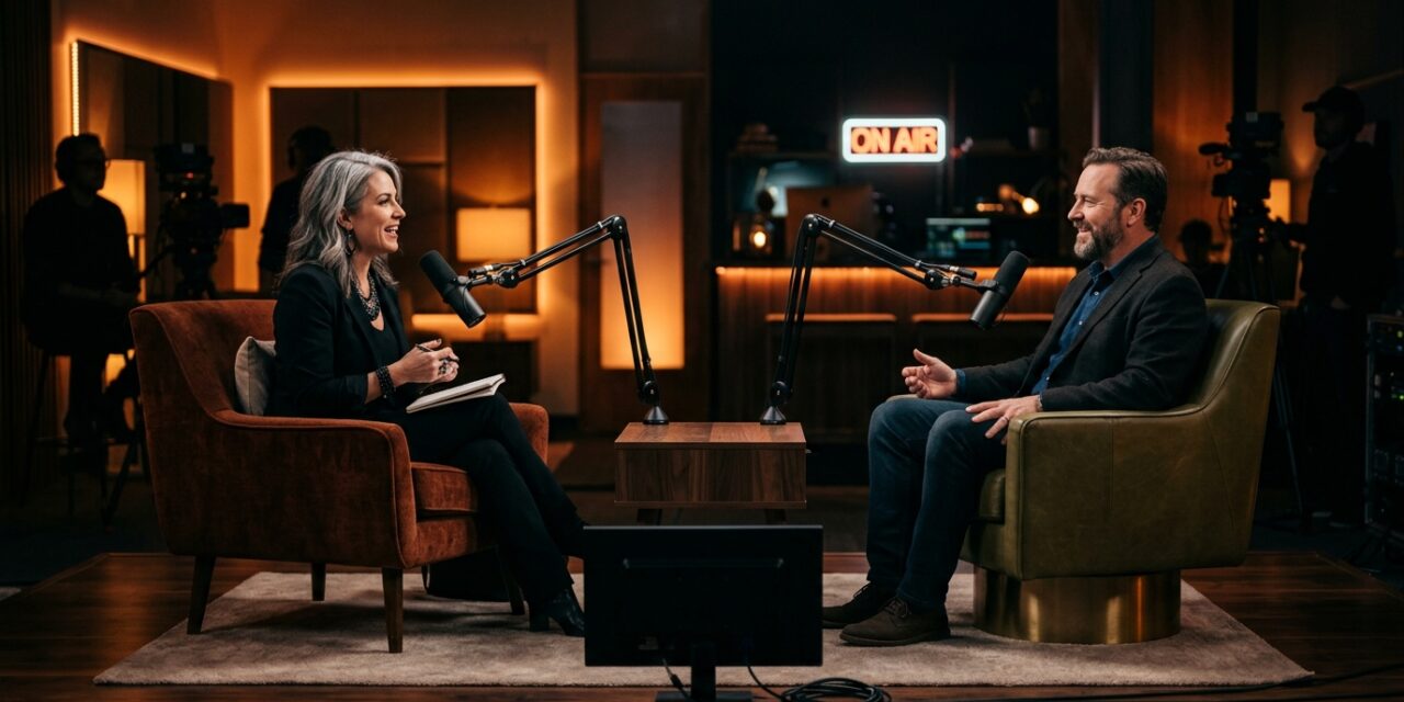 Studio de interviu profesional și dialog autentic
