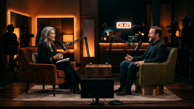 Studio de interviu profesional și dialog autentic