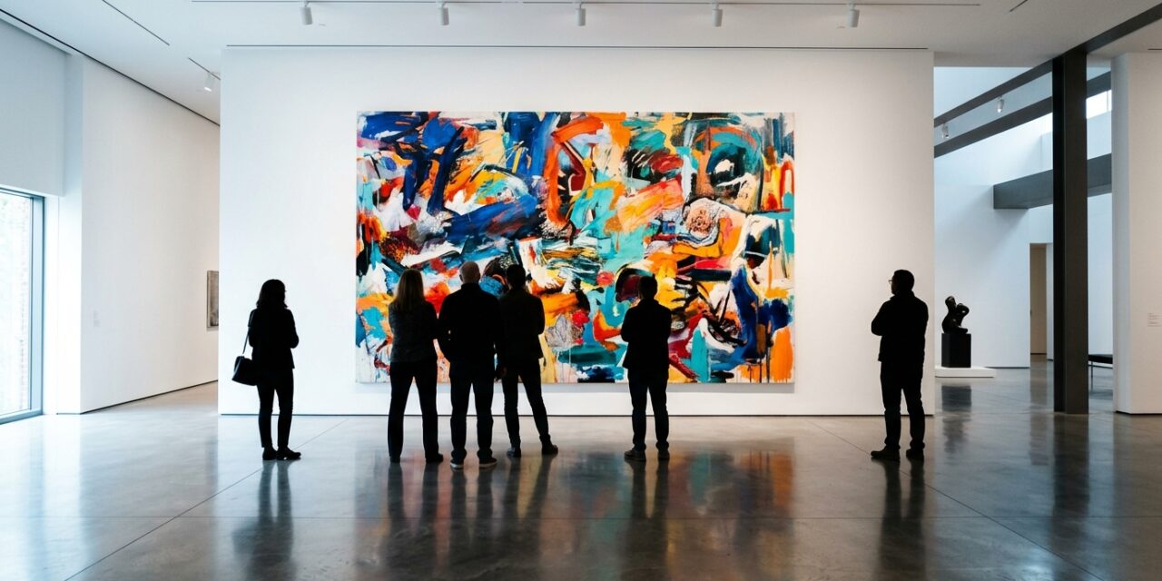 Galerie de artă modernă și pictură abstractă contemporană
