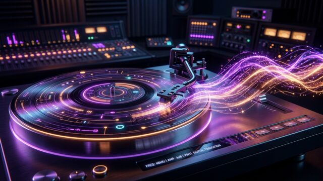 Vinil audiofil și streaming hi-res fidelitate acustică